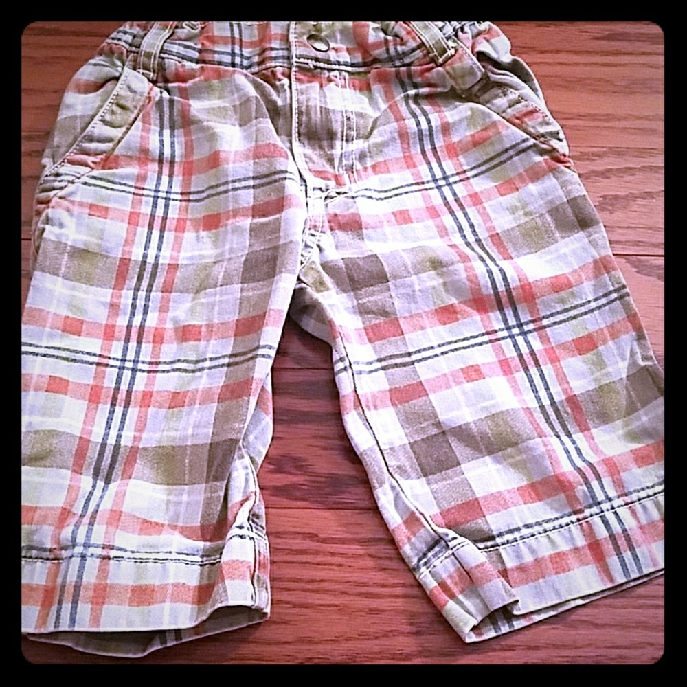 Charlie Rocket Plaid Pants Size 4